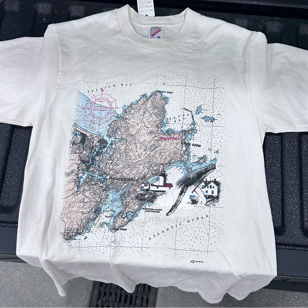 Jerzees Cream Cotton T-Shirt